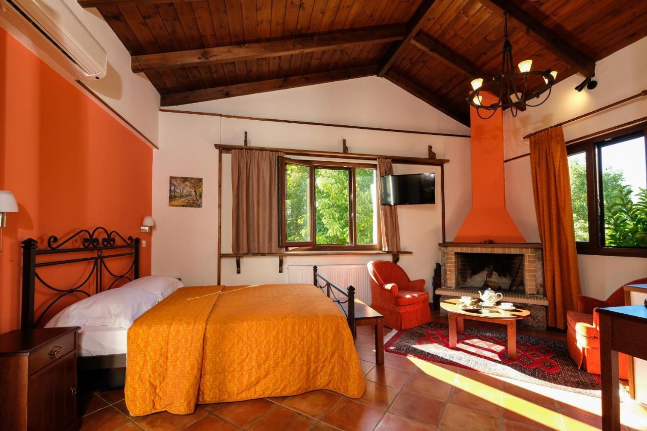 Dryas Guesthouse 폴리드로소스 외부 사진
