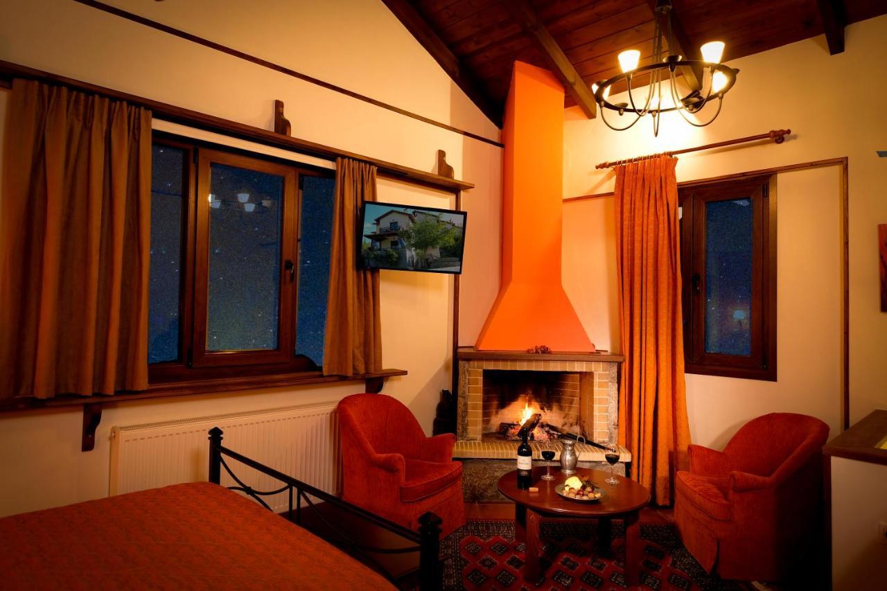 Dryas Guesthouse 폴리드로소스 외부 사진