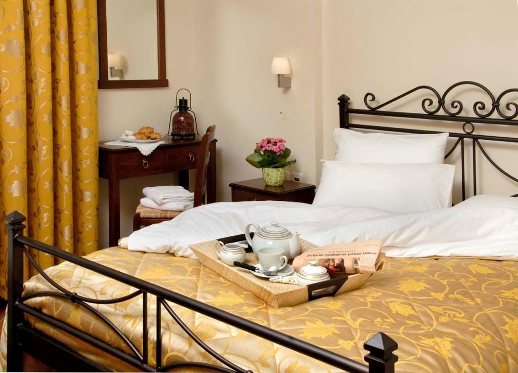 Dryas Guesthouse 폴리드로소스 객실 사진